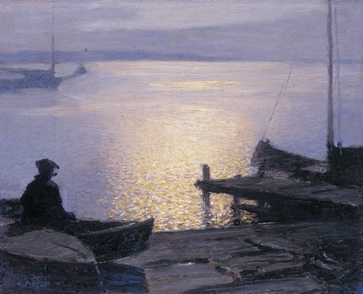 Edward Henry Potthast Along the Mystic River c. 1925–1927 Edward Henry Potthast Along the Mystic River c. 1925–1927